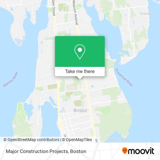 Major Construction Projects map