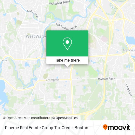 Picerne Real Estate Group Tax Credit map