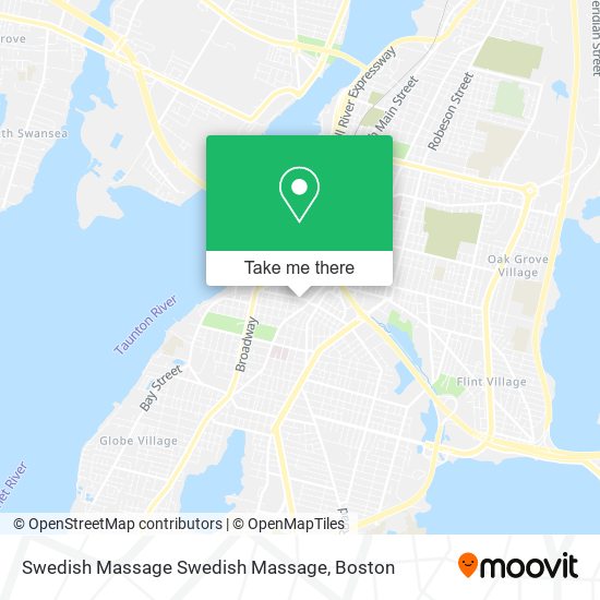 Mapa de Swedish Massage Swedish Massage