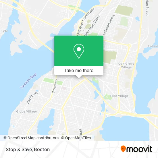 Mapa de Stop & Save