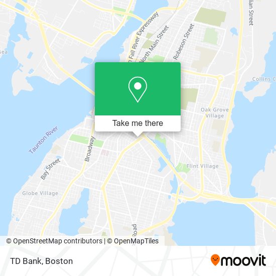 Mapa de TD Bank