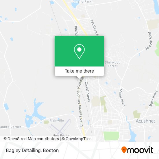 Bagley Detailing map