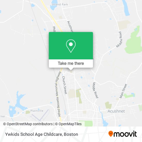 Ywkids School Age Childcare map