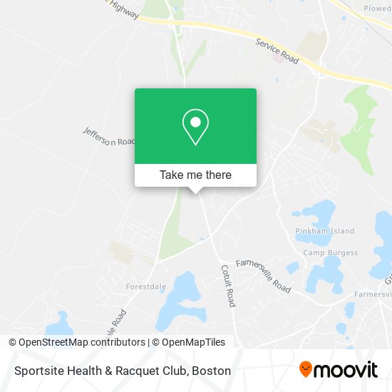 Mapa de Sportsite Health & Racquet Club