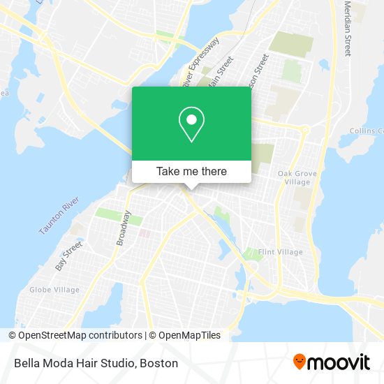 Mapa de Bella Moda Hair Studio