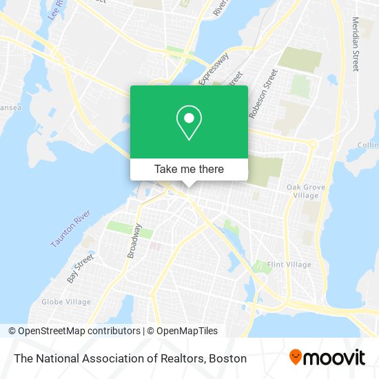 The National Association of Realtors map