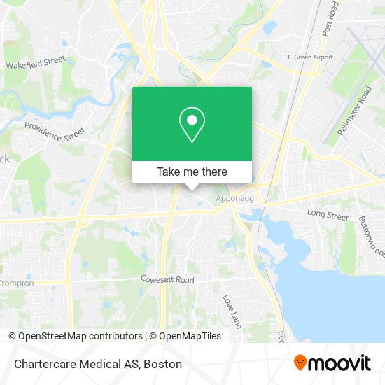 Chartercare Medical AS map
