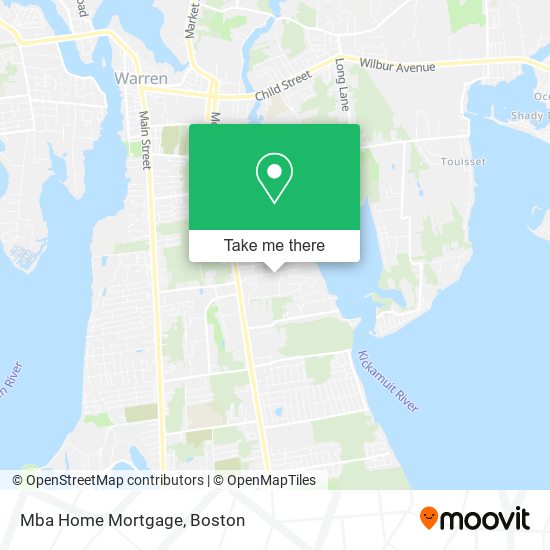 Mba Home Mortgage map