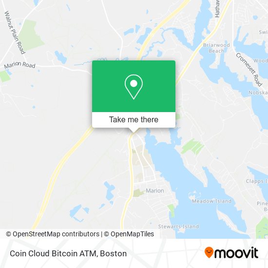 Coin Cloud Bitcoin ATM map