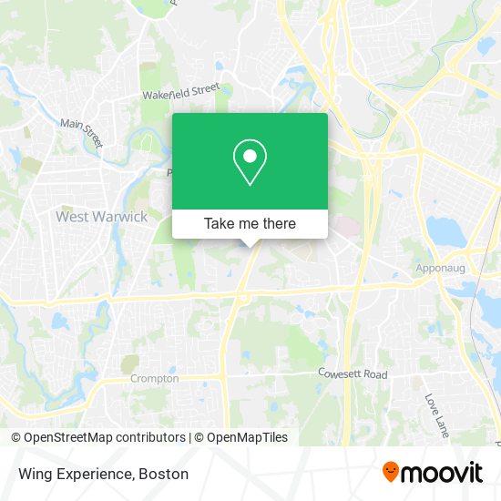 Wing Experience map