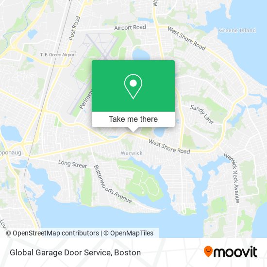 Mapa de Global Garage Door Service