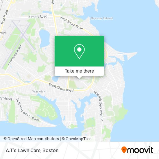 A.T.'s Lawn Care map