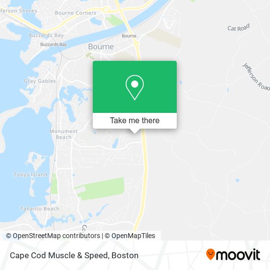 Cape Cod Muscle & Speed map