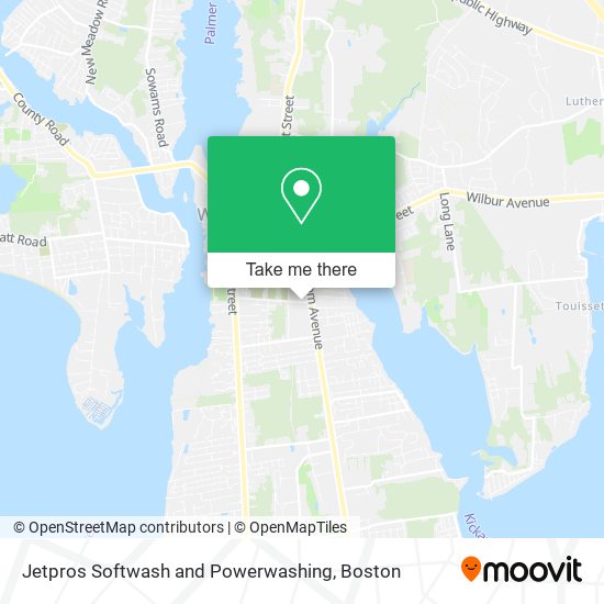 Jetpros Softwash and Powerwashing map