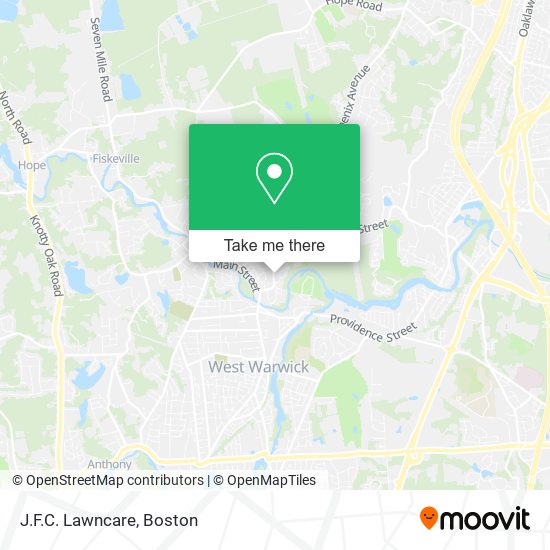 J.F.C. Lawncare map