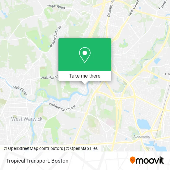 Tropical Transport map