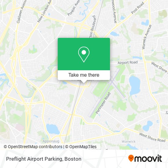 Preflight Airport Parking map