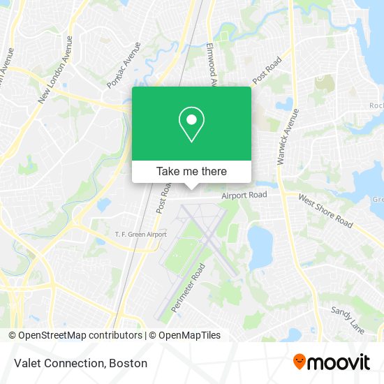 Valet Connection map