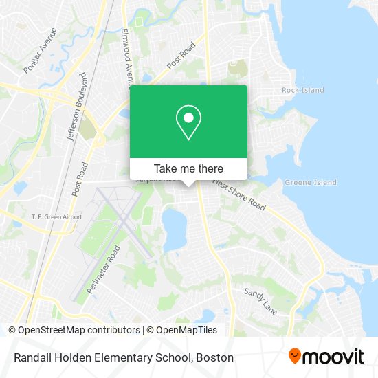 Randall Holden Elementary School map