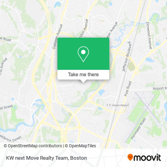 Mapa de KW next Move Realty Team