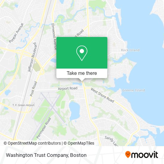 Washington Trust Company map