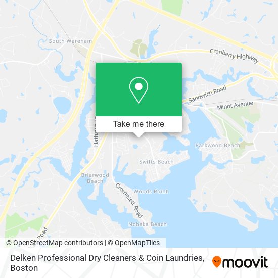 Delken Professional Dry Cleaners & Coin Laundries map