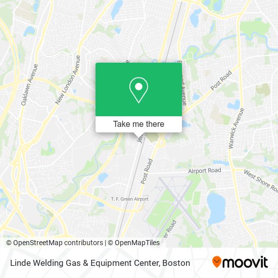 Linde Welding Gas & Equipment Center map