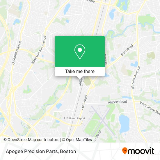 Apogee Precision Parts map