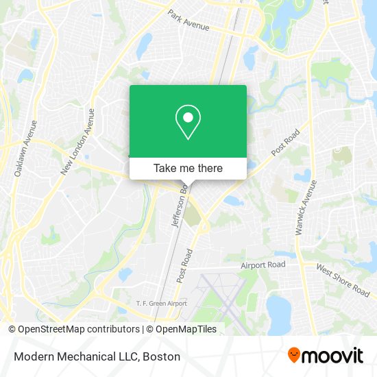 Modern Mechanical LLC map