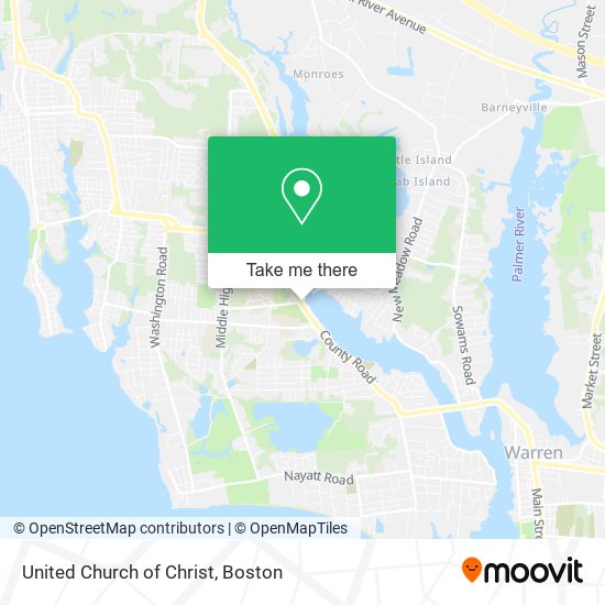 Mapa de United Church of Christ