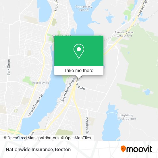 Mapa de Nationwide Insurance