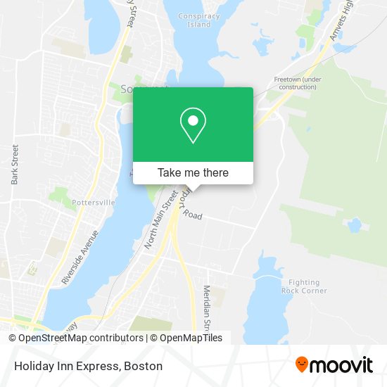 Holiday Inn Express map