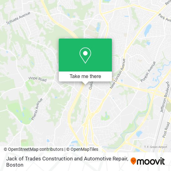 Jack of Trades Construction and Automotive Repair map
