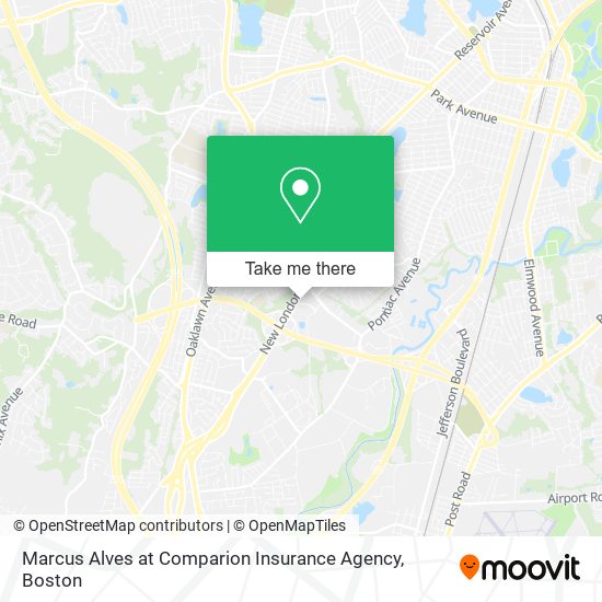 Marcus Alves at Comparion Insurance Agency map