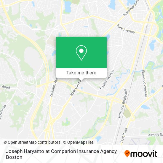 Joseph Haryanto at Comparion Insurance Agency map