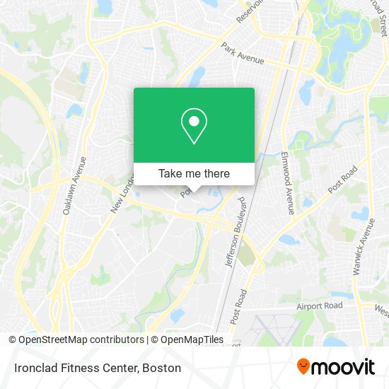 Ironclad Fitness Center map