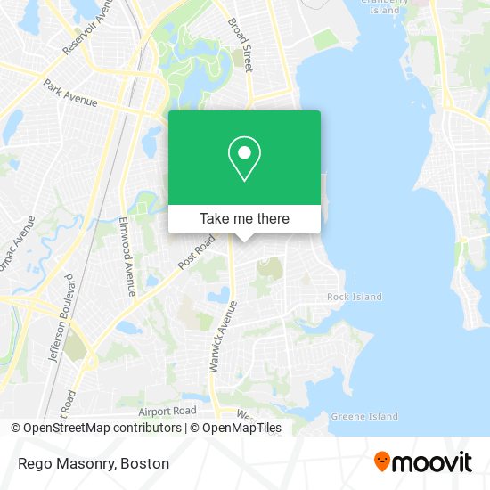 Rego Masonry map