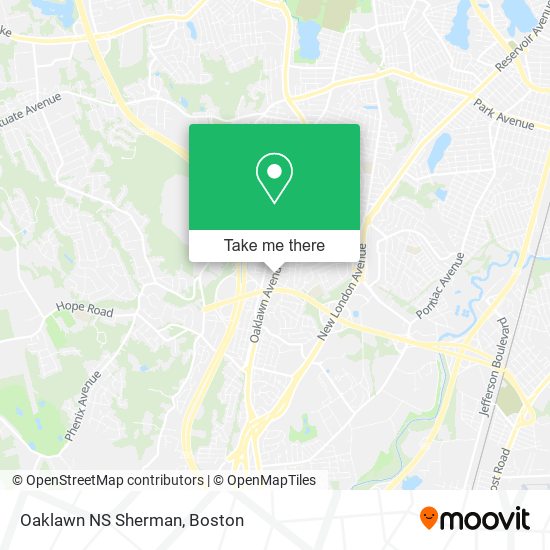 Oaklawn NS Sherman map