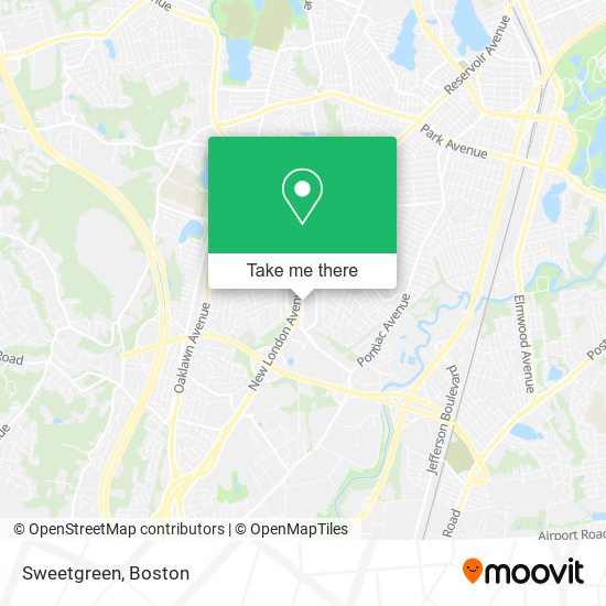 Sweetgreen map