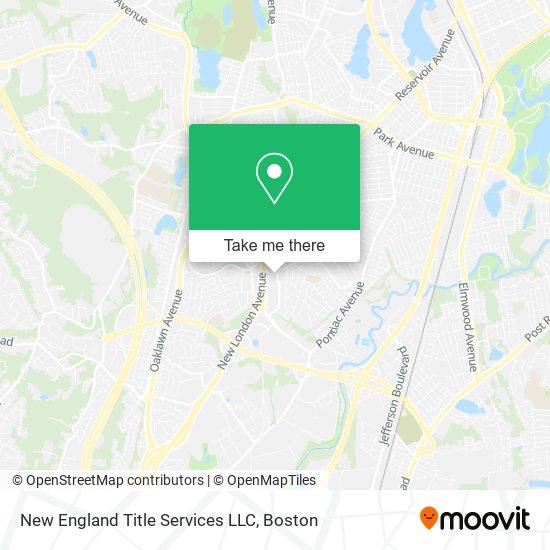 New England Title Services LLC map