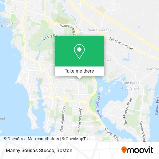Mapa de Manny Sousa's Stucco