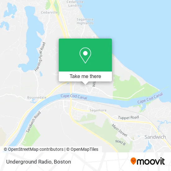 Underground Radio map