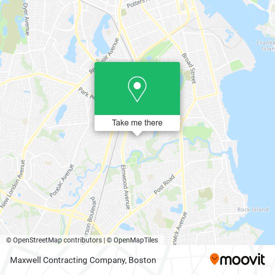 Maxwell Contracting Company map