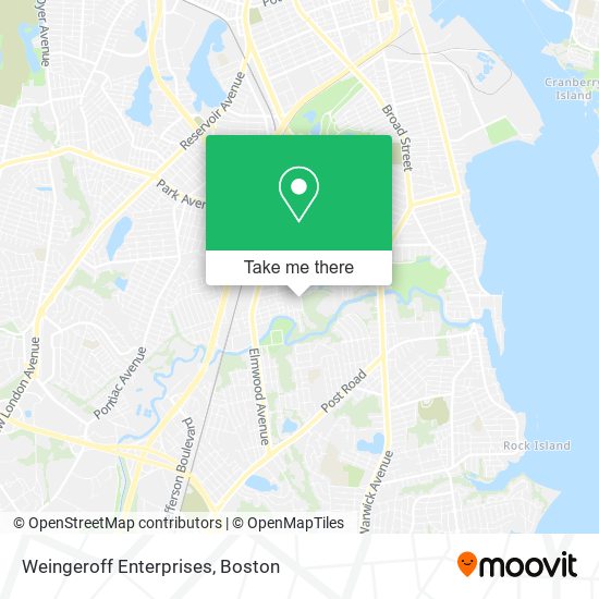 Weingeroff Enterprises map