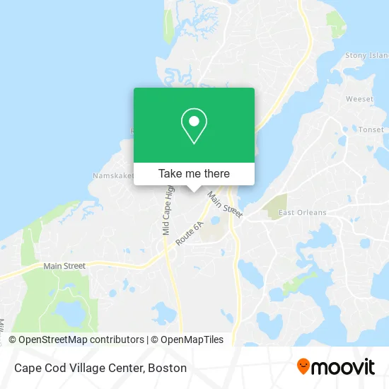 Cape Cod Village Center map