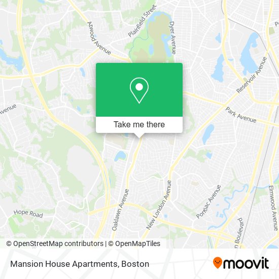 Mansion House Apartments map