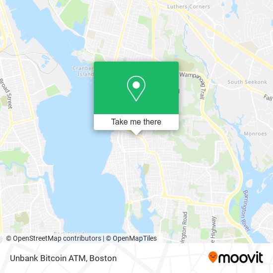 Mapa de Unbank Bitcoin ATM