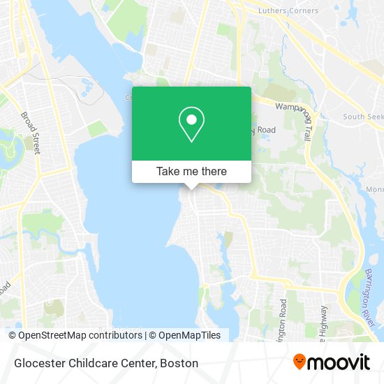Mapa de Glocester Childcare Center