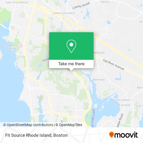 Fit Source Rhode Island map