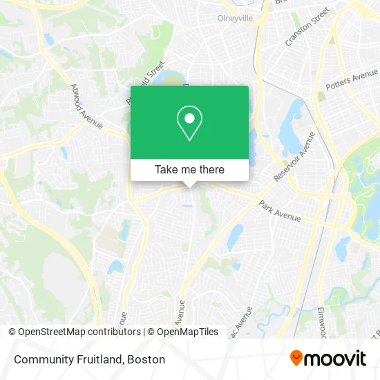 Mapa de Community Fruitland